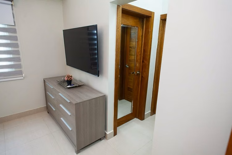 Se alquila, Apartamento 1Hab Amueblado Acogedor c/Lobby, Lounge y Gym