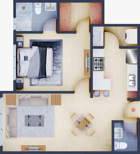 Apartamentos en venta en el Sector de Naco de 2 habitaciones - Imagen 2