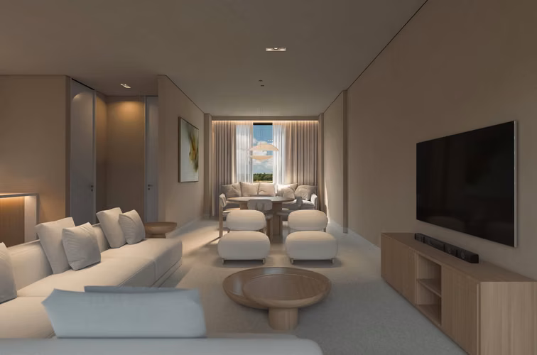 Penthouse en venta en Cap Cana de 1 Habitacion