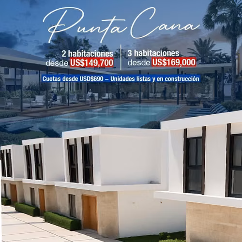 VILLAS EN BÁVARO PUNTA CANA