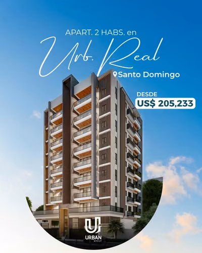 2 bedroom apartments in Urbanizacion Real