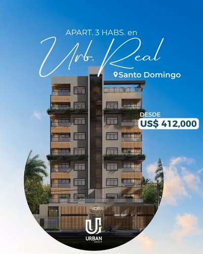 3 bedroom apartments in Urbanizacion Real