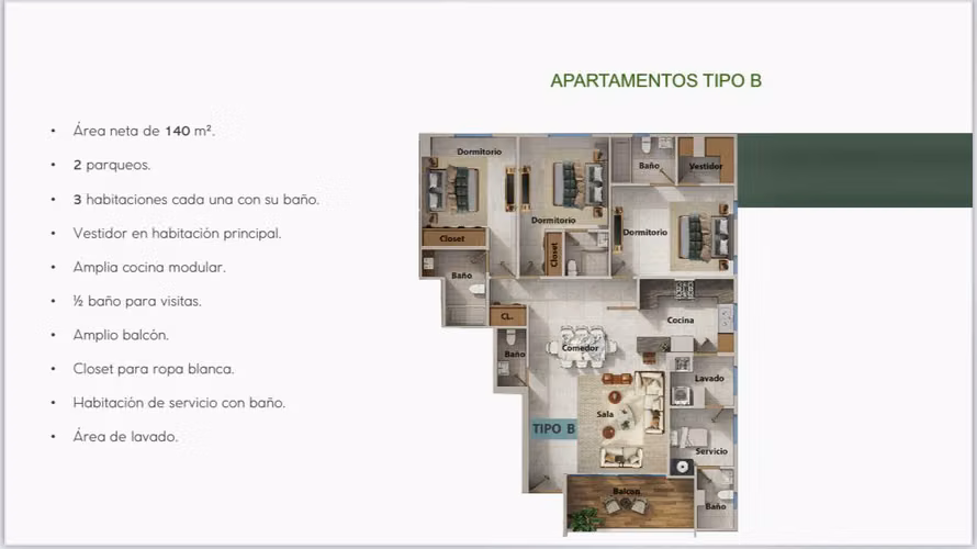 Apartamentos en venta en sector Mirador Norte del Distrito nacional - Imagen 7