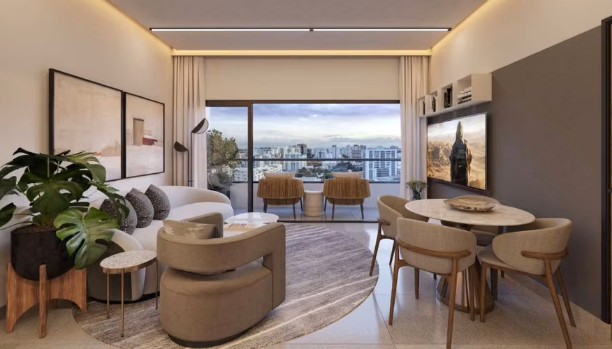 Apartamento en Venta de 1 Habitación en el Naco