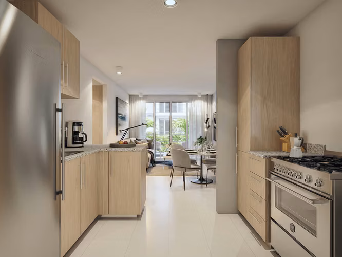 Apartamentos de 2 y 3 habitaciones con bono vivienda en construccion en la Jacobo Majluta - Imagen 8