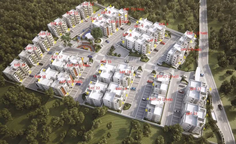 Apartamentos En Venta De 2 Hab. En Proyecto Residencial En Villa Mella, Santo Domingo Norte - Imagen 5
