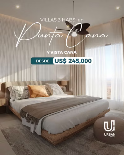 Villas De 3 Habitaciones desde US$ 245,000 En Vistacana - Imagen 4
