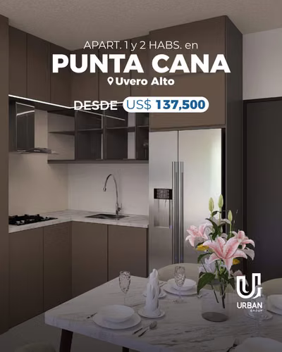 Apartamentos Frente A La Playa En Uvero Alto Punta Cana - Imagen 4