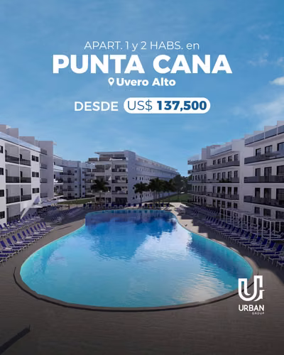Apartamentos Frente A La Playa En Uvero Alto Punta Cana - Imagen 3