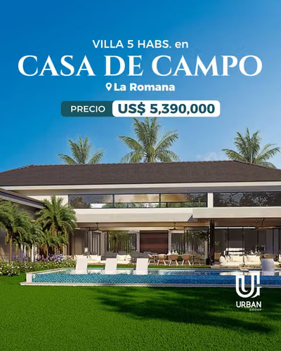 Villa De 5 Habitaciones En Casa De Campo - Imagen 3
