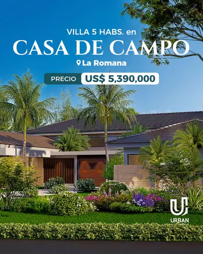 Villa De 5 Habitaciones En Casa De Campo - Imagen 2