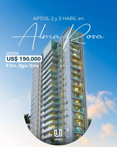 Apartamentos De 2 Y 3 Habitaciones En Alma Rosa