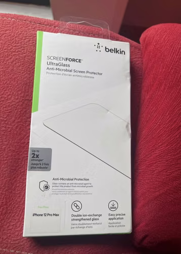 Protector De Pantalla Belkin Para iPhone 12 Pro Max En Venta - Imagen 2