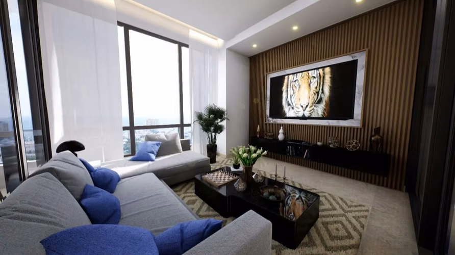 Moderno Apartamento en Venta en la Av Anacaona de 3 Habitaciones