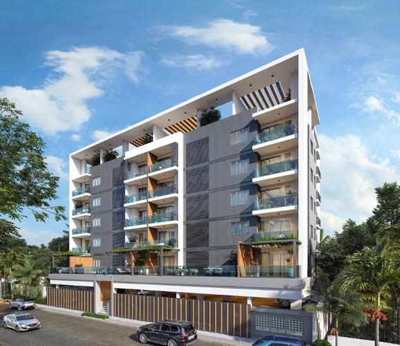 Apartamento nuevo a estrenar de 2 Y 3 Habitaciones en Don Honorio