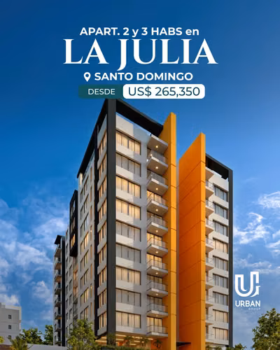 2 & amp; 3 bedroom apartments in La Julia