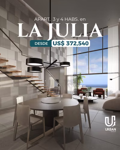 Apartamentos de 3 y 4 Habitaciones en La Julia