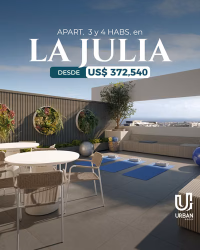 Apartamentos de 3 y 4 Habitaciones en La Julia