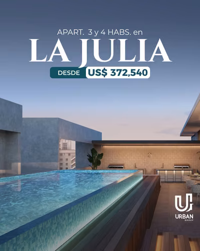 Apartamentos de 3 y 4 Habitaciones en La Julia