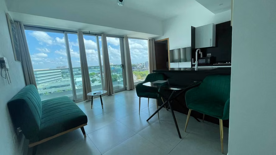 Apartamento en venta amueblado en excelente zona de Serrallés
