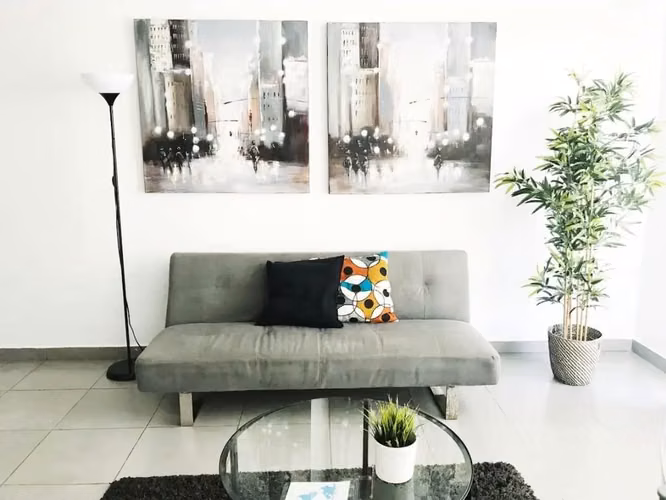 Apartamento En Alquiler De 1 Habitación Y 1 Baño En Naco