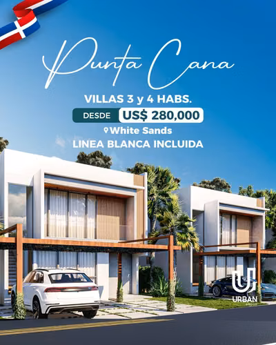 Villas de 3 y 4 Habitaciones en Punta Cana