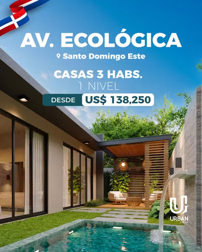 Casas De 3 Habitaciones En Avenida Ecologica Santo Domingo Este - Imagen 2