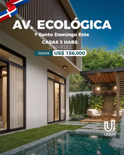 Casas De 3 Habitaciones En Avenida Ecológica Santo Domingo Este - Imagen 2