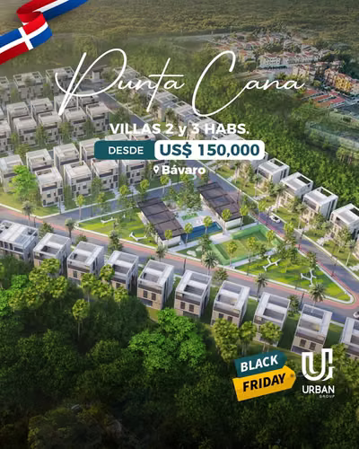 Villas de 2 y 3 Habitaciones cerca de todo en Punta Cana - Imagen 2