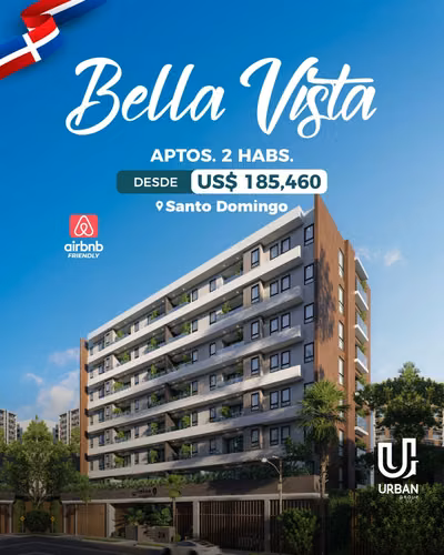 Apartamentos de 2 Habitaciones en Bella Vista