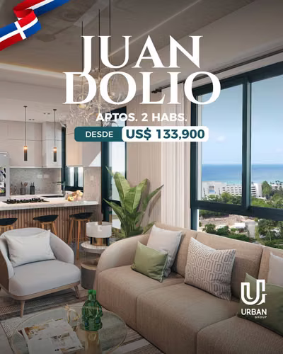 Apartamentos de 2 Habitaciones En Juan Dolio - Imagen 4