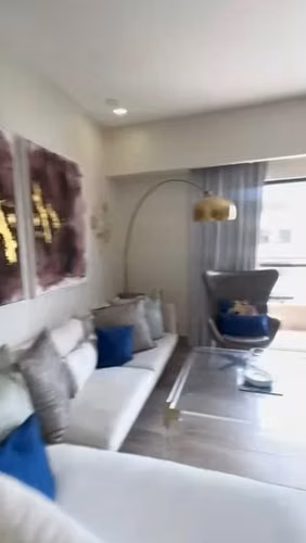 Apartamento En Alquiler De 1 Habitación Y 2 Baños En Piantini