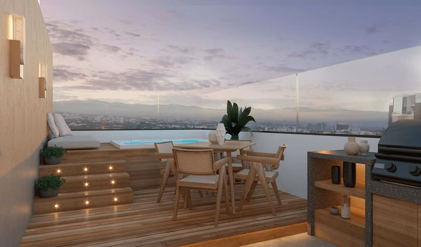 Excluviso Pent House de 4 Hab. + Jacuzzi en Venta en la Urbanización Thomen
