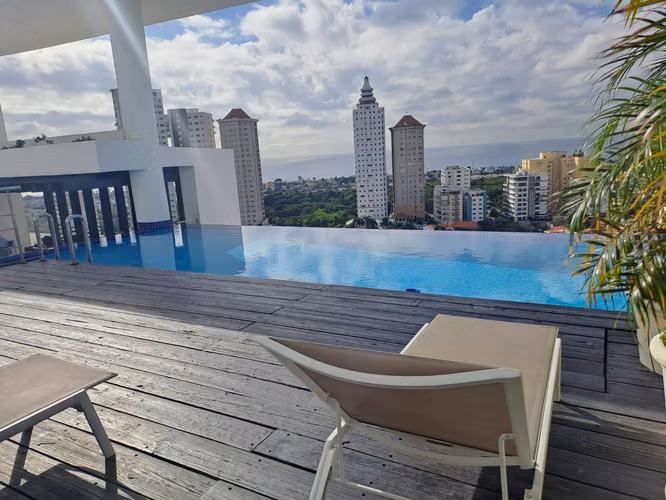 Se alquila apartamento amueblado en el distrito nacional santo domingo
