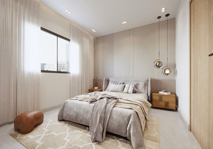 Apartamentos con piscina, canchas y seguridad 24/7 en SDE