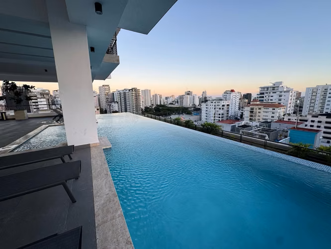 Apartamento amueblado en alquiler de 1 habitación Naco - Imagen 8