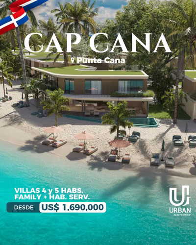 Villas con Vista a la Playa en Cap Cana - Imagen 2