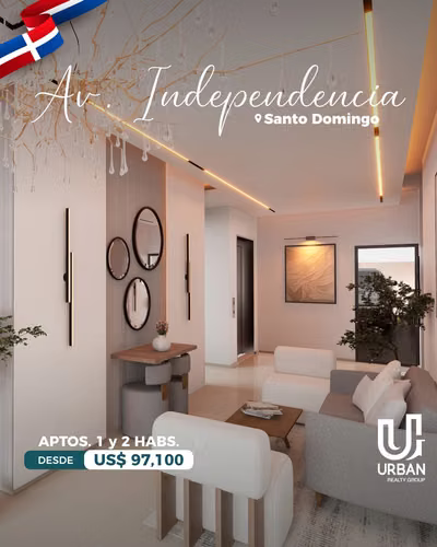 Apartamentos de 1 y 2 Habitaciones en La Independencia