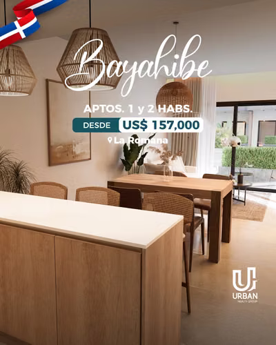 Apartamentos de 1 y 2 Habitaciones En Bayahibe La Romana