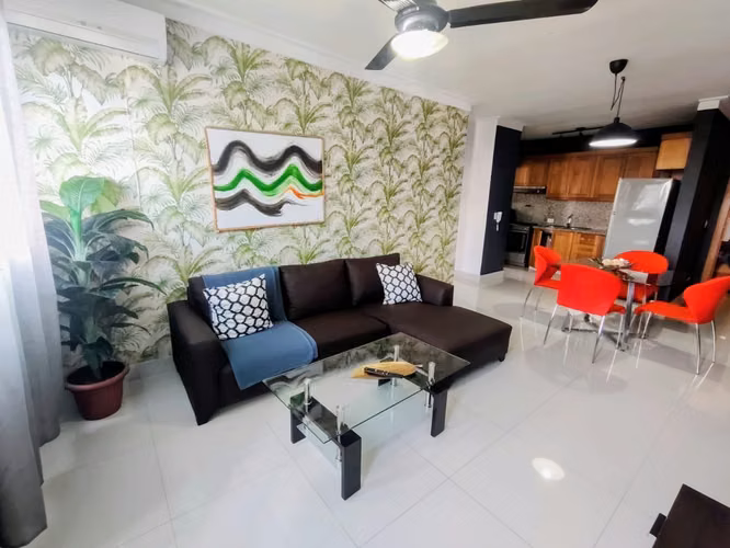 Apartamento En Alquiler De 1 Habitación Y 1 Baño En Naco