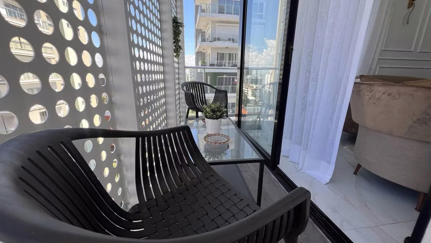 Apartamento En Alquiler De 1 Habitación Y 2 Baños En Piantini - Imagen 4