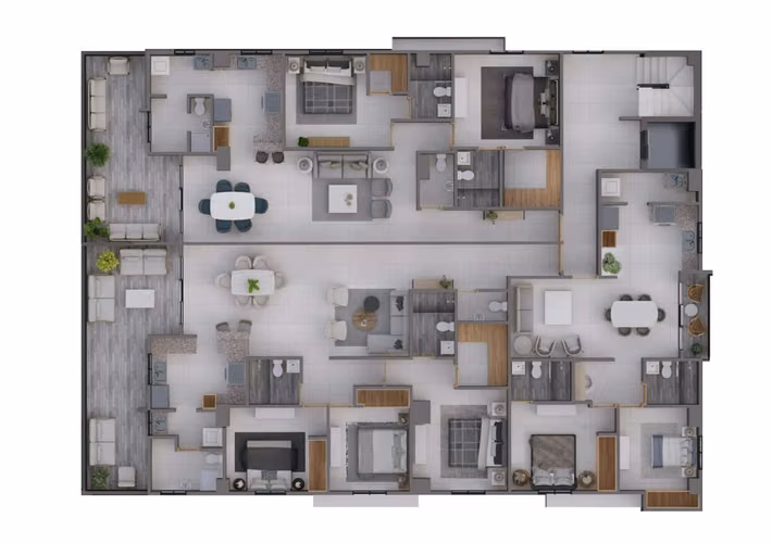 Apartamentos en Los Prados de 2 y 3 habitaciones Entrega Julio 2026
