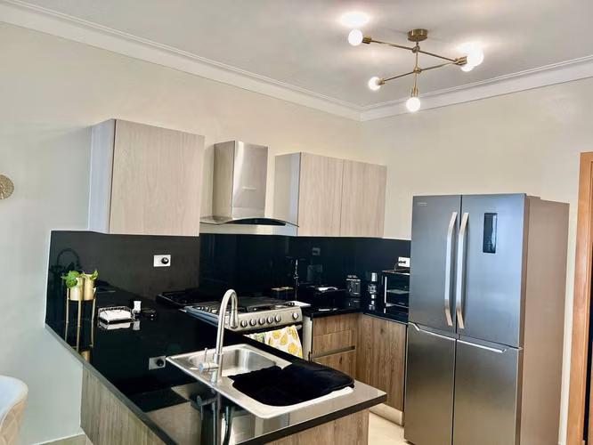 Apartamento de 2 habitaciones en alquiler amueblado en el Ensanche Naco - Imagen 4