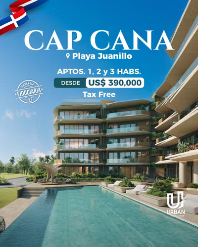Apartamentos de lujo en Cap Cana