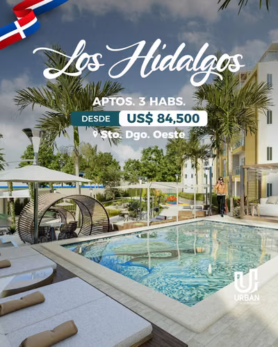 Apartamentos de 3 Habitaciones en Santo Domingo Oeste - Imagen 2