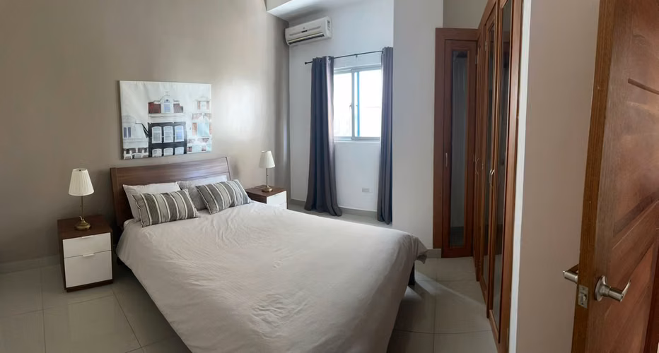 Hermoso Apartamento Amueblado, 1 Habitación en Evaristo Morales