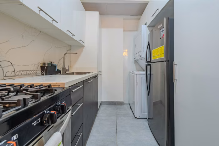 Apartamento amueblado con Terraza Privada en Alquiler Bella Vista