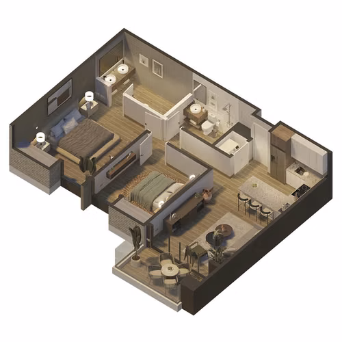 APARTAMENTOS EN VENTA EN PUERTO PLATA | EN PLAYA DORADA | CON CLUB DE PLAYA EXCLUSIVO - Imagen 4