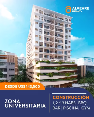  Vive con estilo en el corazón de la Zona Universitaria – Santo Domingo 