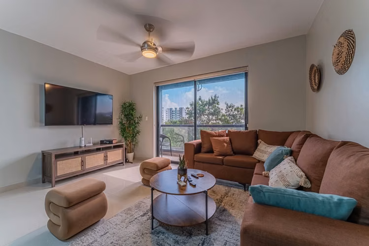 Apartamento en Venta en Santiago a 10 min del Aeropuerto Full Amueblado en Zona residencia